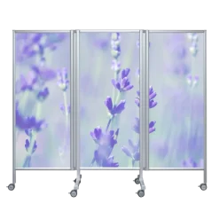 Paravent mobile rigide Butterfly Ropimex RBF - 3 battants - Designs