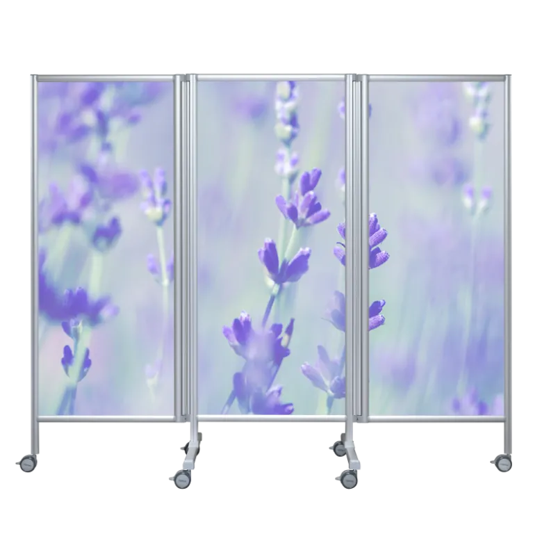 Paravent mobile rigide Butterfly Ropimex RBF - 3 battants - Designs