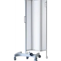 Paravent mobile rigide Ropimex RFW blanc