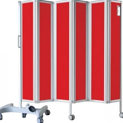 Paravent mobile rigide Ropimex RFW - Coloris unis