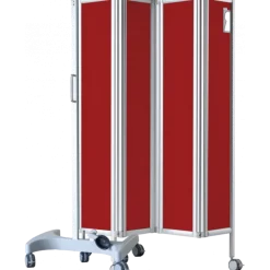Paravent mobile rigide Ropimex RFW - Coloris unis