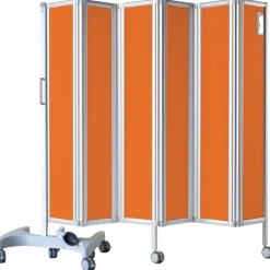 Paravent mobile rigide Ropimex RFW - Coloris unis