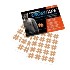 Patchs adhésifs acupuncture Crosstape (lot de 20 feuilles)