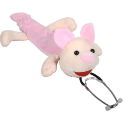 Peluche cache stéthoscope