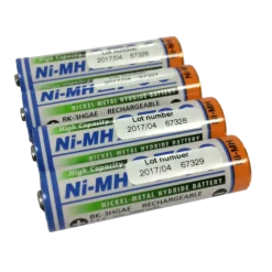Pile rechargeable Ni-Mh AA pour Schiller BR102+