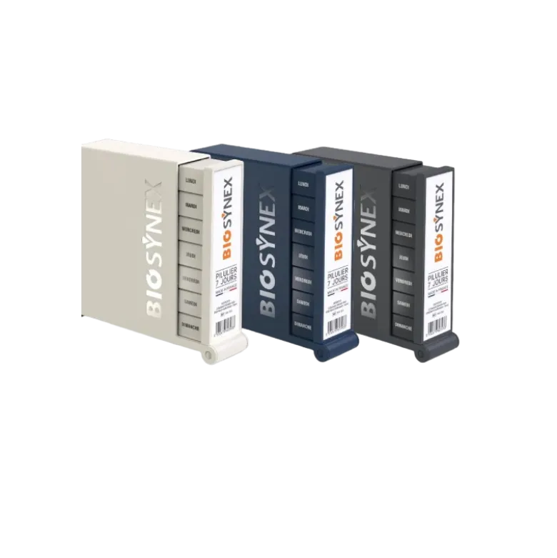 Pilulier semainier Biosynex (lot de 3)