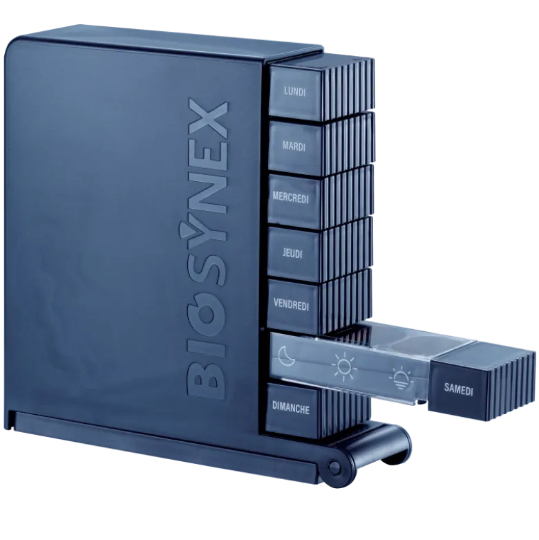 Pilulier semainier Biosynex (lot de 3)