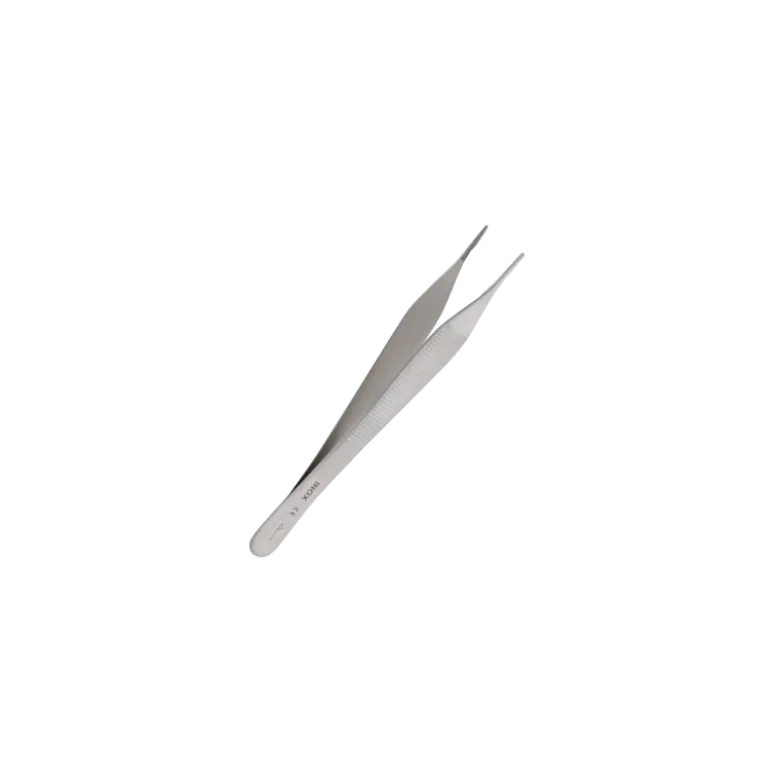 Pince de Adson en inox sans griffes - 12 cm