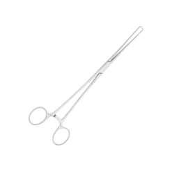 Pince de Pozzi droite en inox - 24 cm