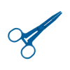 Pinces Kocher sans griffes en plastique stériles - 14 cm (boite de 10)