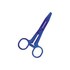 Pinces Kocher sans griffes en plastique stériles - 14 cm (lot de 100)