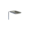 Plateau en inox (sans étaux) pour fauteuil d'examen Lemi