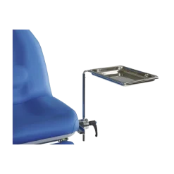 Plateau en inox (sans étaux) pour fauteuil d'examen Lemi