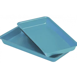 Plateau médical en aluminium anodisé - 20 x 10 cm