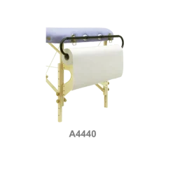 Porte-rouleau avec rails Ecopostural noir A4440