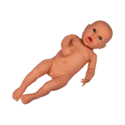 Poupée de démonstration masculine pour néonatalogie