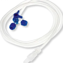 Prolongateur par gravité BD en PVC + robinet 3 voies (Boite de 200)
