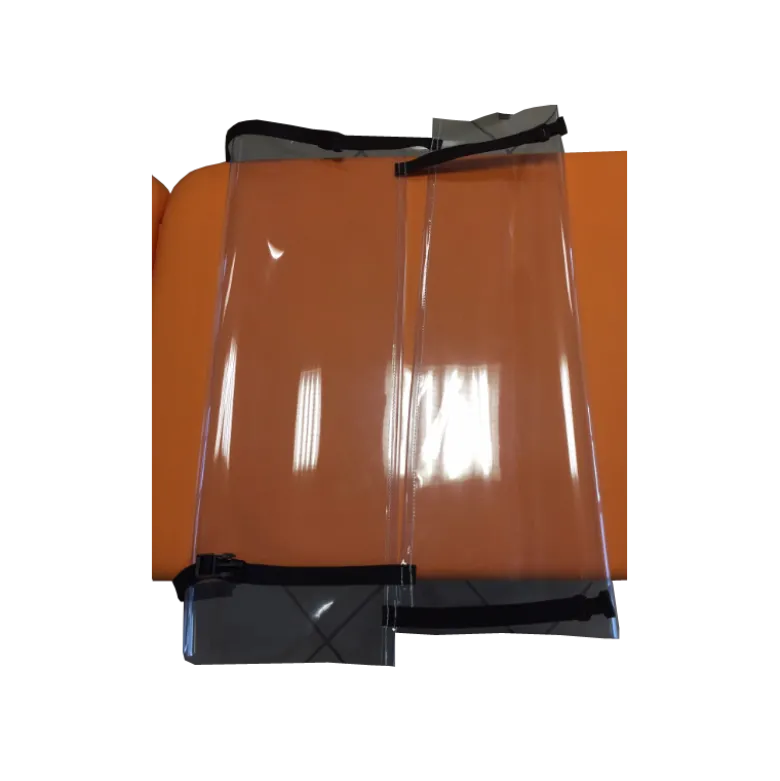 Protection plastique pieds transparente pour divan et fauteuil d'examen Carina