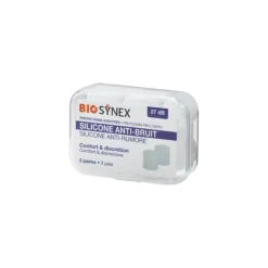 Protections auditives en silicone Biosynex (lot de 3 paires)