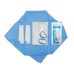 Protections de sonde stériles en polyéthylène avec maintiens, champ et gel