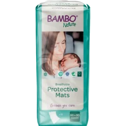Protège-draps Bambo Nature 60x90 cm (sachet de 10)