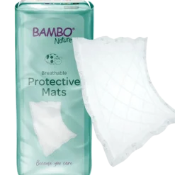 Protège-draps Bambo Nature 60x90 cm (sachet de 10)