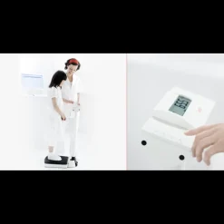 Pèse personne électronique à colonne sans fil Seca 704 - 360° wireless - Classe III