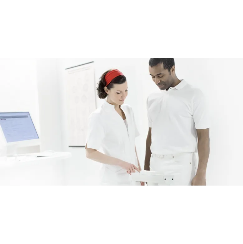 Pèse personne électronique à colonne sans fil Seca 704 - 360° wireless - Classe III
