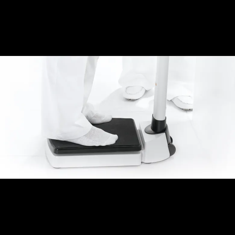 Pèse personne électronique à colonne sans fil Seca 704 - 360° wireless - Classe III