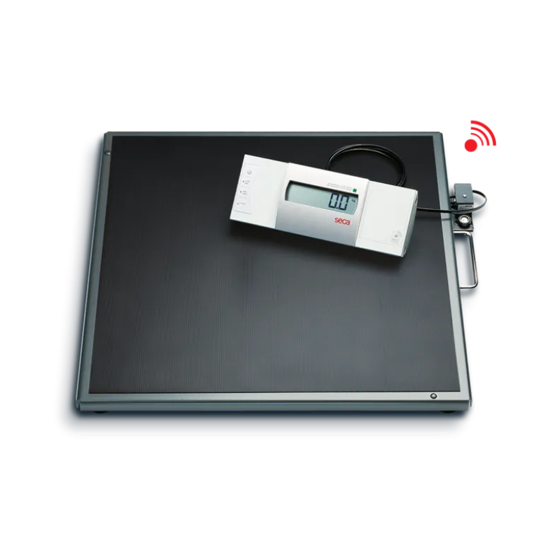 Pèse-personne plat sans fil de grande capacité Seca 635 - 360° wireless - Classe III