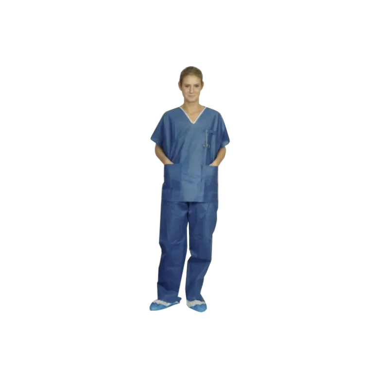 Pyjamas de bloc Tunic Bleu - 35 g/m2