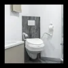 Rehausse WC avec accourdoirs Invacare Aquatec 900