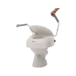 Rehausse WC avec accourdoirs Invacare Aquatec 900