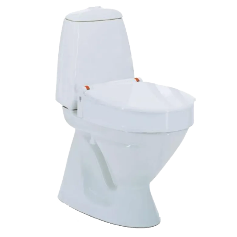 Rehausse WC Invacare Aquatec 90000 (accoudoirs + couvercle)