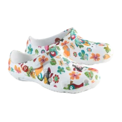 Sabots médicaux Schu'zz Globule femme - Avec motifs