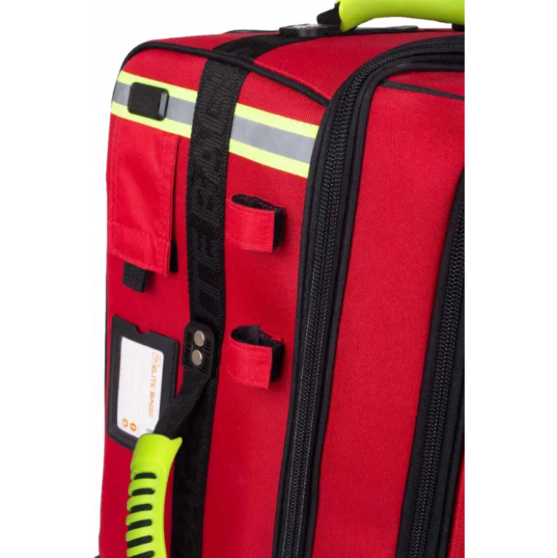 Sac urgence "Oxygène" Emerair Elite Bags à roulettes (noir ou rouge)