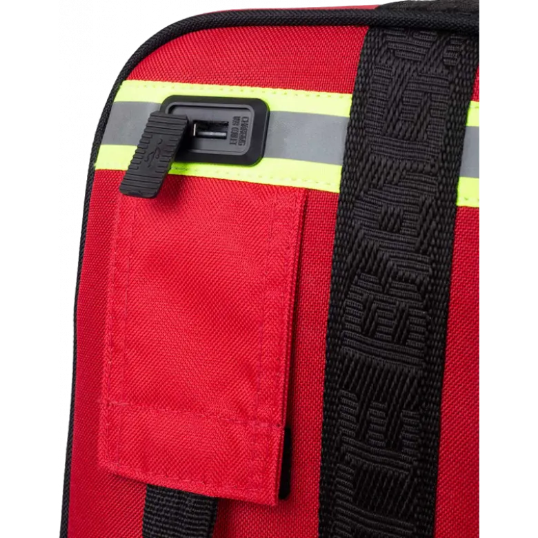 Sac urgence "Oxygène" Emerair Elite Bags à roulettes (noir ou rouge)