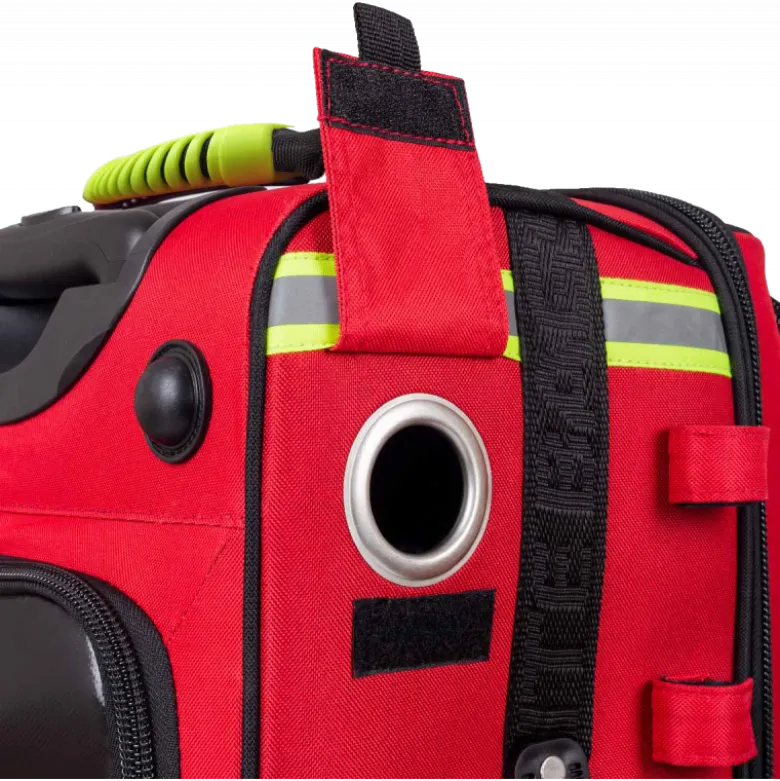 Sac urgence "Oxygène" Emerair Elite Bags à roulettes (noir ou rouge)