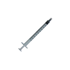 Seringues 3 pièces à tuberculine 1ml sans aiguille (Boite de 100)