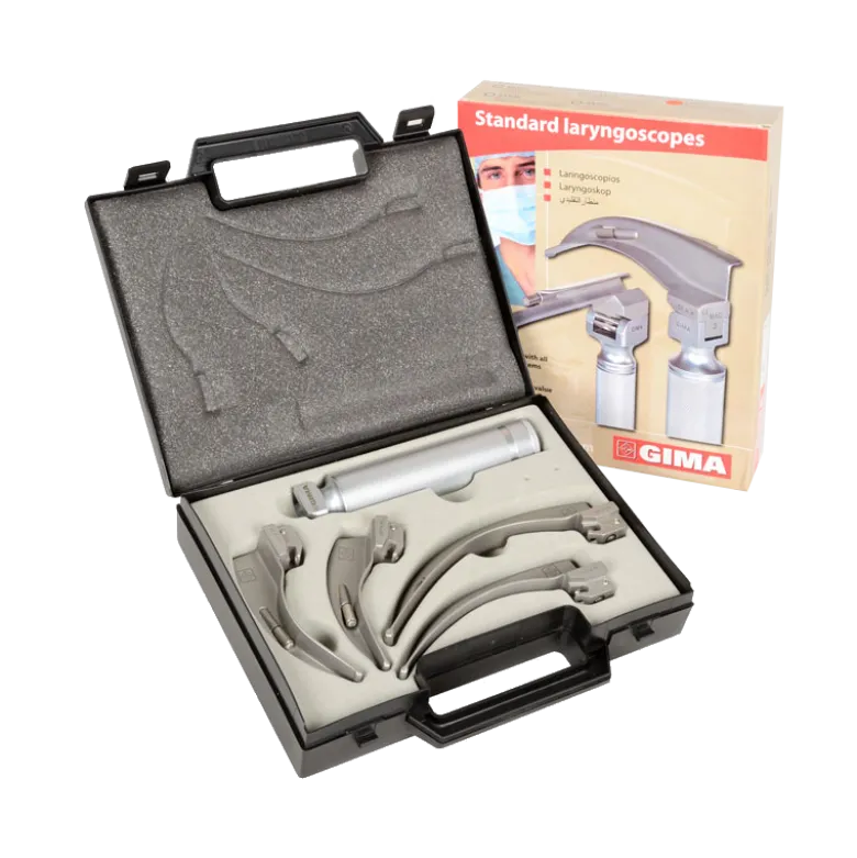 Set de laryngoscopie Gima pour adultes
