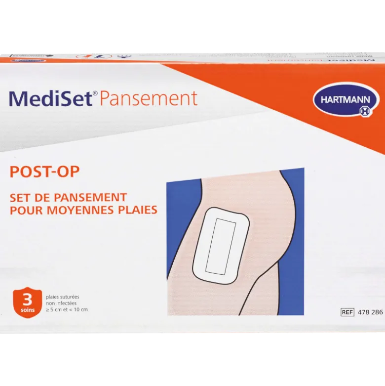 Set de pansements stérile Hartmann Mediset Post-Op