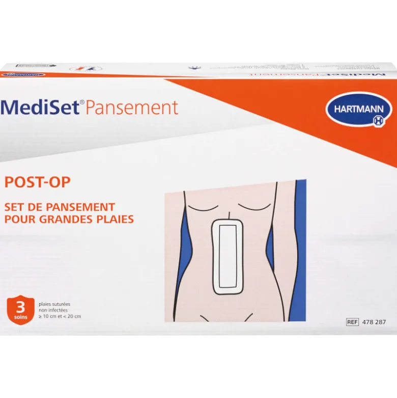 Set de pansements stérile Hartmann Mediset Post-Op