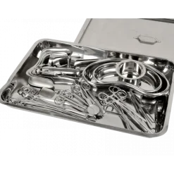Set d'instrumentation inox pour accouchement