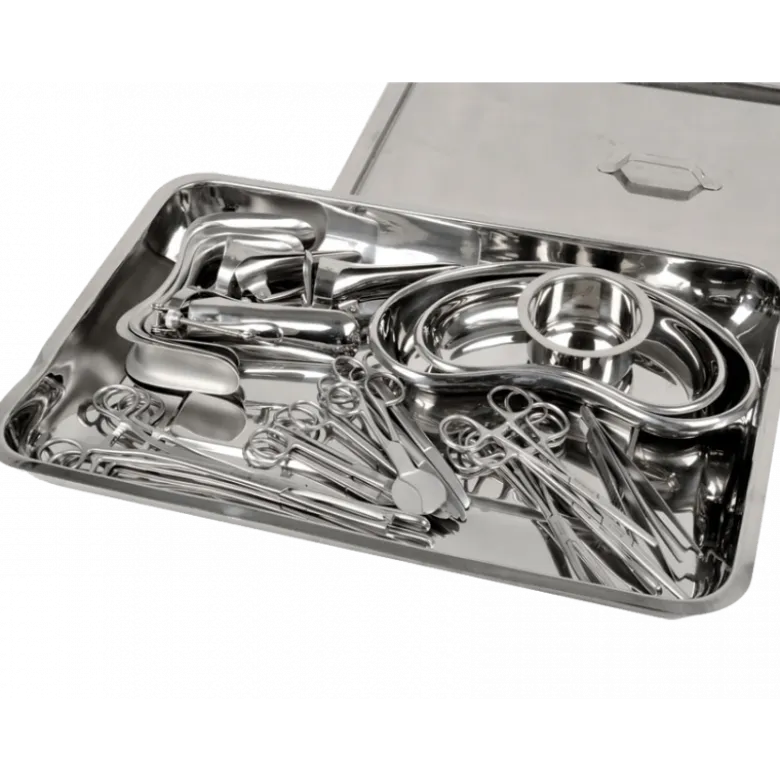 Set d'instrumentation inox pour accouchement