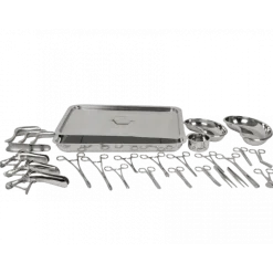 Set d'instrumentation inox pour accouchement