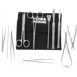 Set Gima Suprema de 11 instruments médicaux avec housse nylon