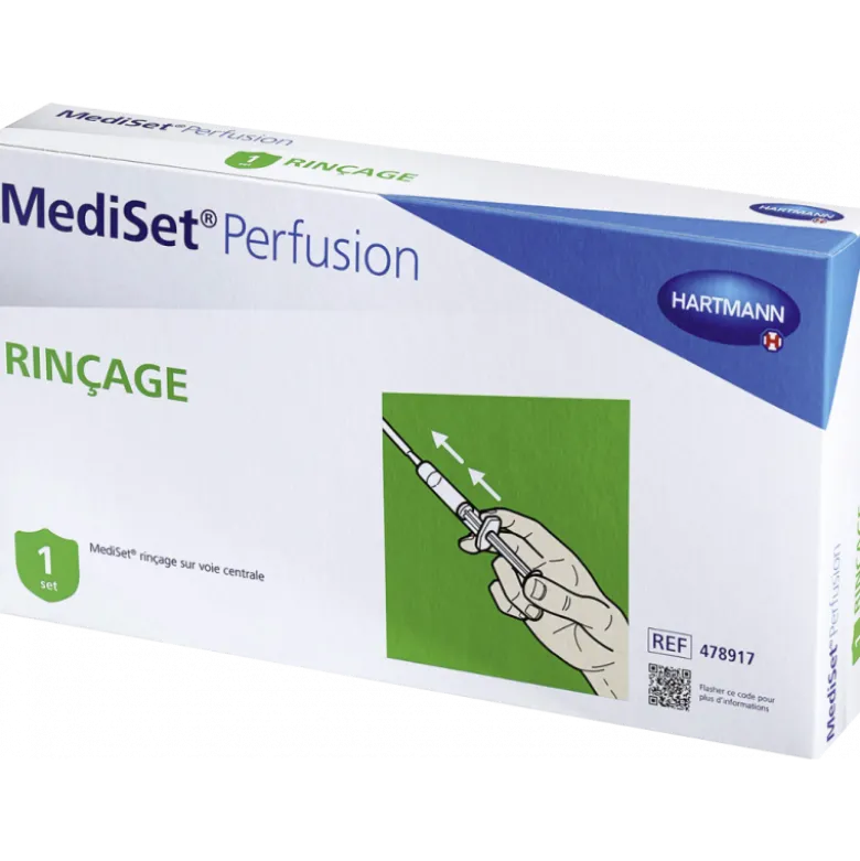 Set pour rinçage d'une voie veineuse Hartmann Mediset Perfusion