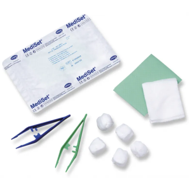 Set stérile Mediset N°2 pour pansement (carton de 75)