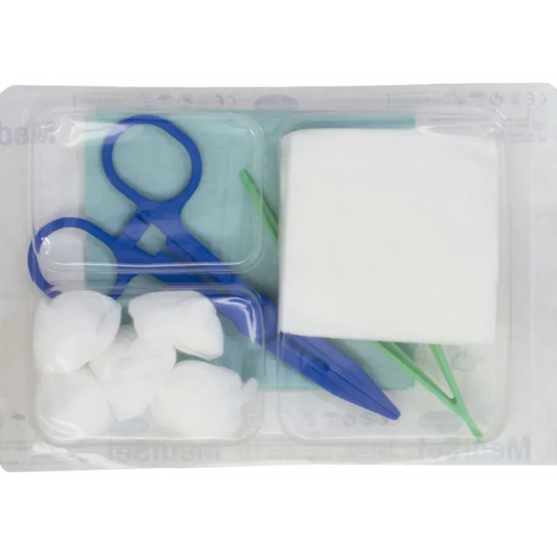 Set stérile Mediset N°2 pour pansement (carton de 75)