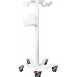 Socle à roulettes pour moniteur patient Spengler / Comen